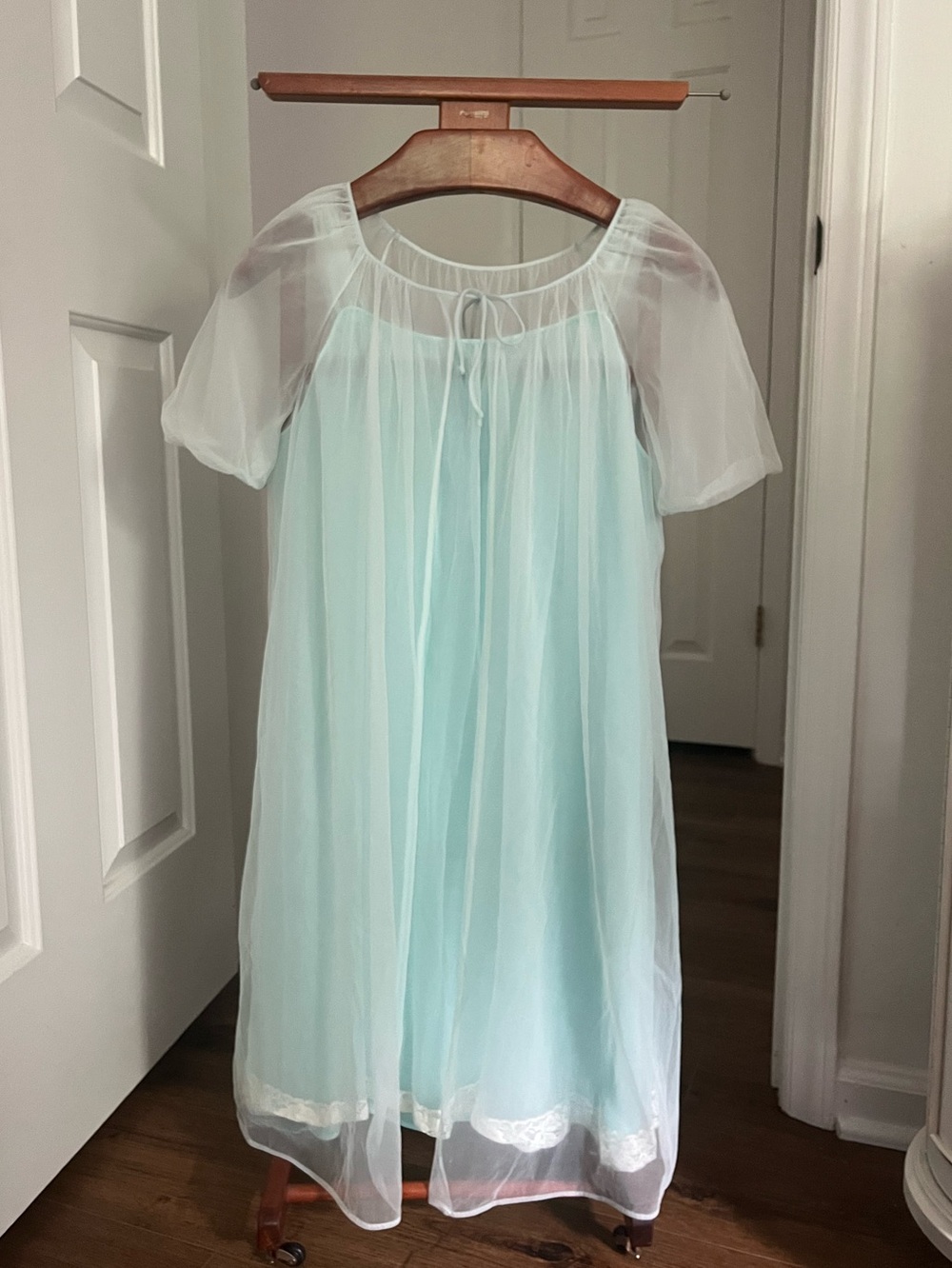 60s Babydoll Blue Dress